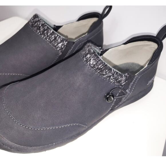 JSport Womens Alice Cozy Shoes Slip On Black Size 9 - Picture 2 of 5
